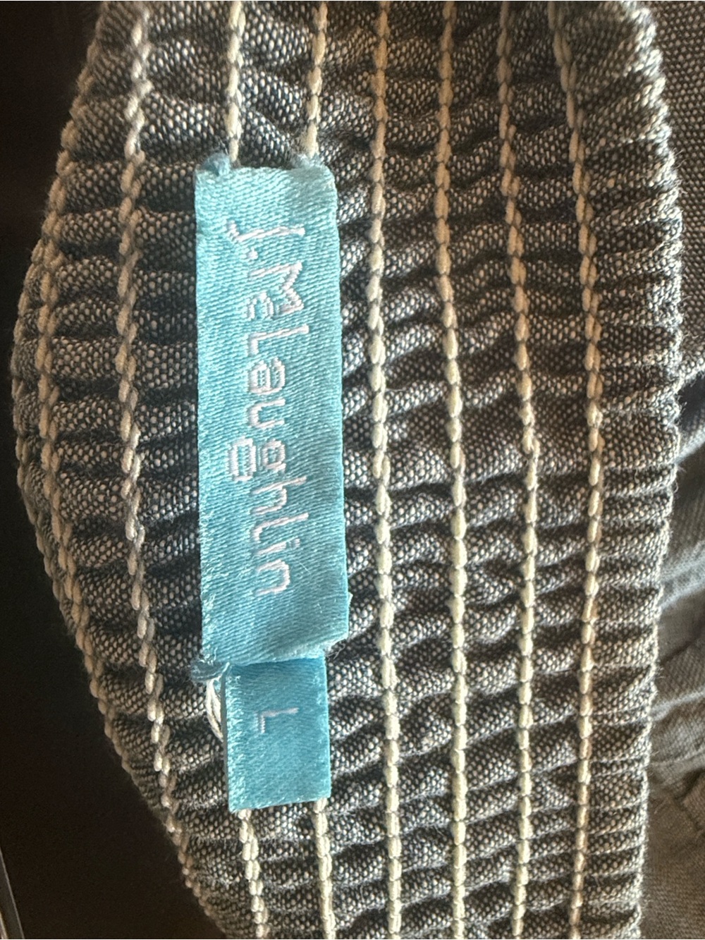 J. McLaughlin Blue Chambray Tiered Maxi Skirt- Like new - Picture 4 of 6